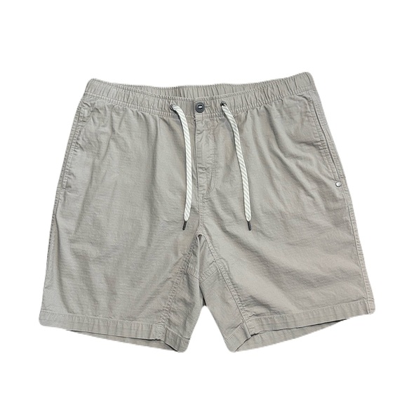 Vuori Other - Vuori Ripstop Shorts Mens Large V370 8” Inseam Hiking 36x8 Beige Pockets